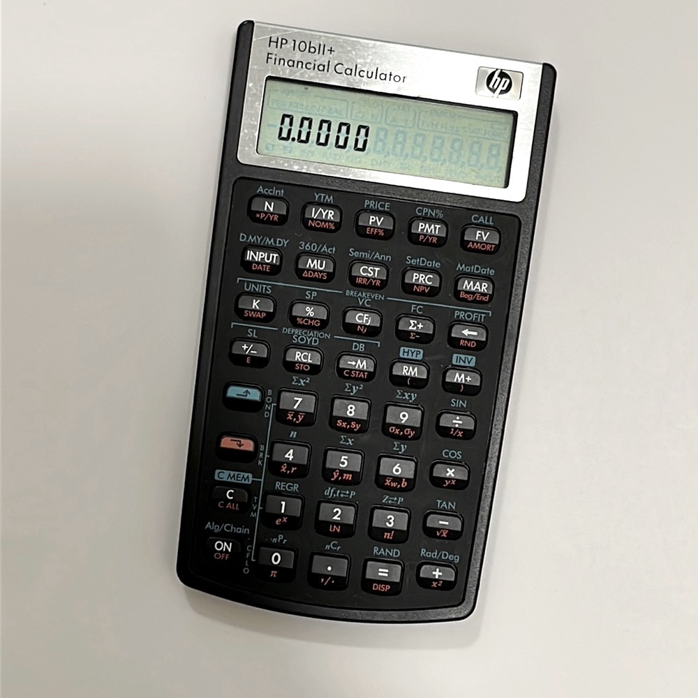 HP 10bII+ Financial Calculator